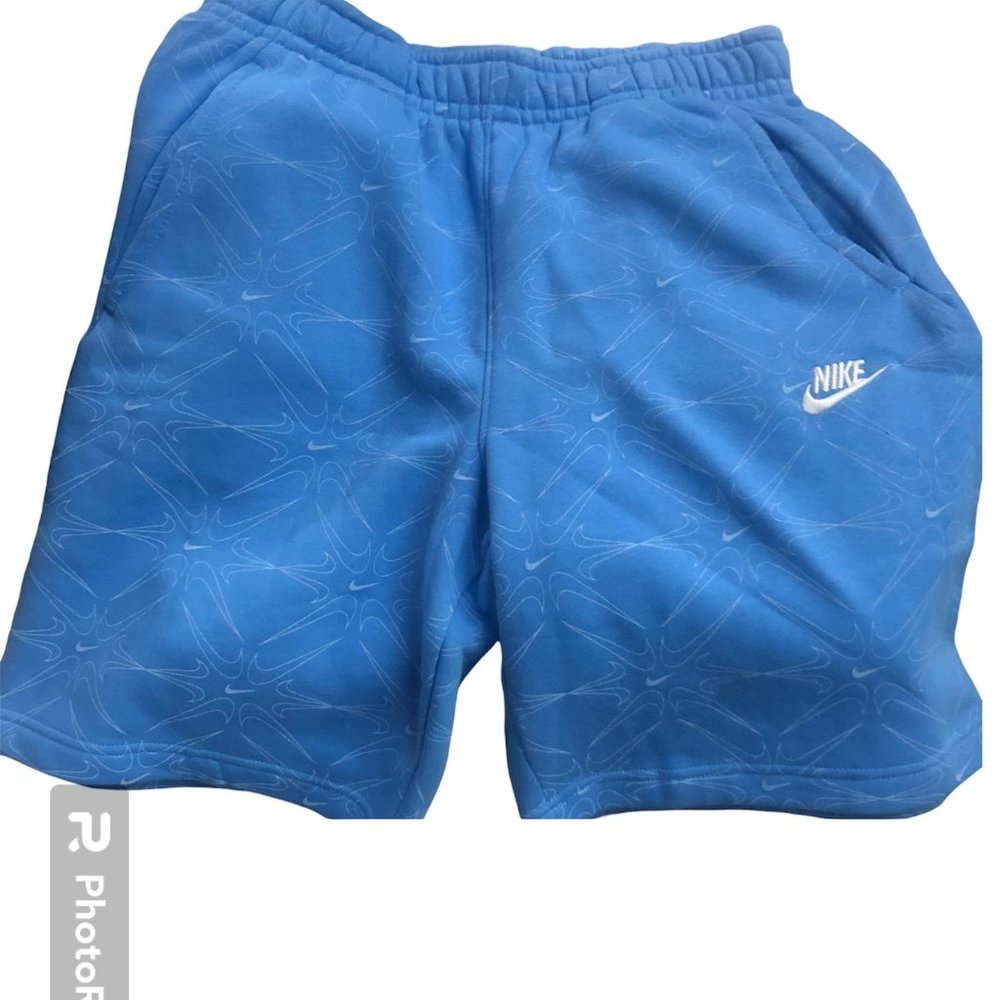 Nike Geometric Blue Club Shorts